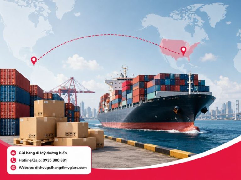Gửi hàng đi Mỹ đường biển