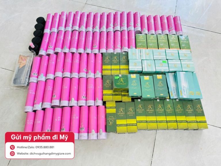 Gửi mỹ phẩm đi Mỹ tại TPHCM