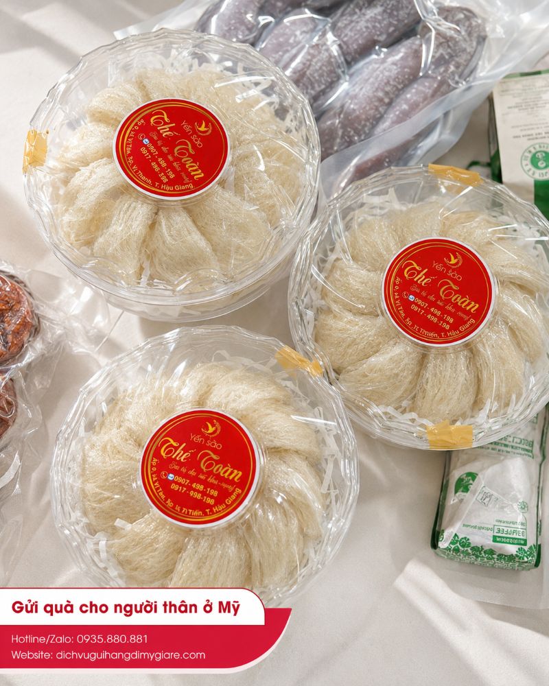 Gửi quà cho người thân ở Mỹ
