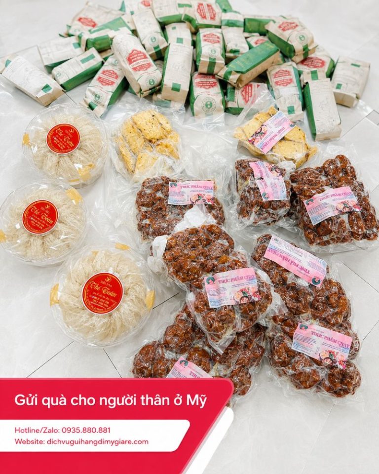 Gửi quà cho người thân ở Mỹ