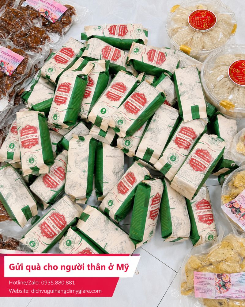 Gửi quà cho người thân ở Mỹ