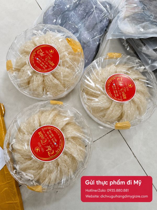 Gửi thực phẩm đi Mỹ giá rẻ tại TPHCM