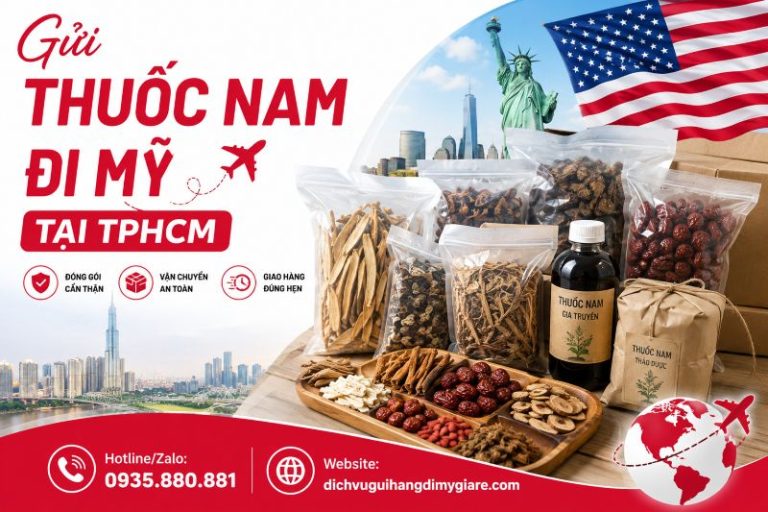 Gửi thuốc nam đi Mỹ tại TPHCM