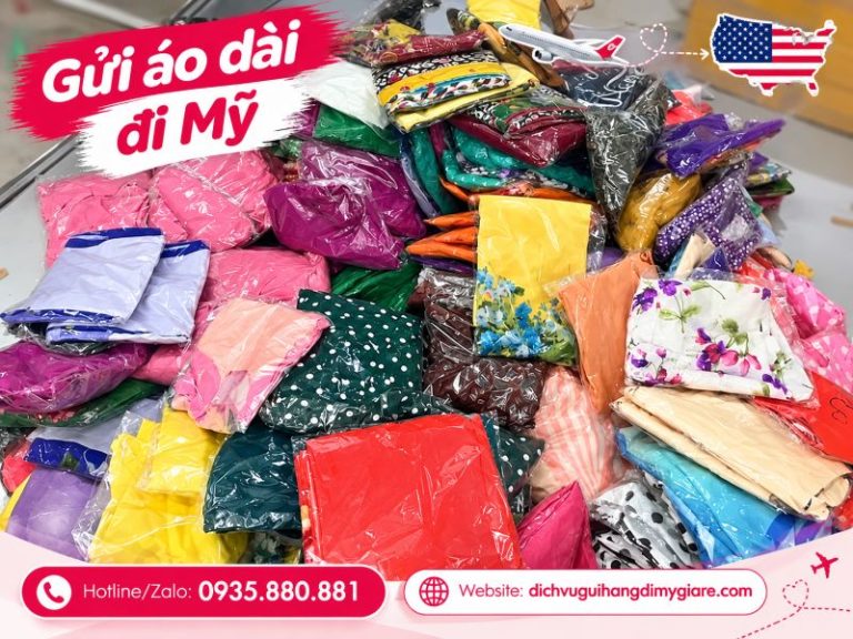 Gửi áo dài đi Mỹ tại TPHCM