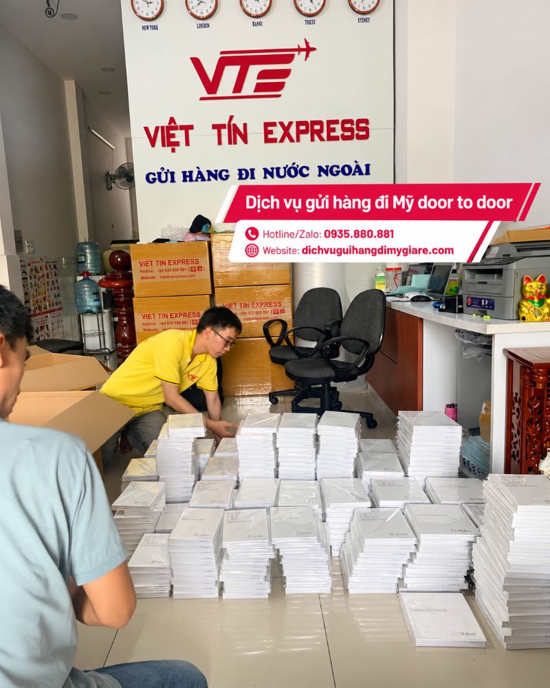 Dịch vụ gửi hàng đi Mỹ door to door